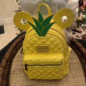 Disney Loungefly Pineapple Mickey Backpack